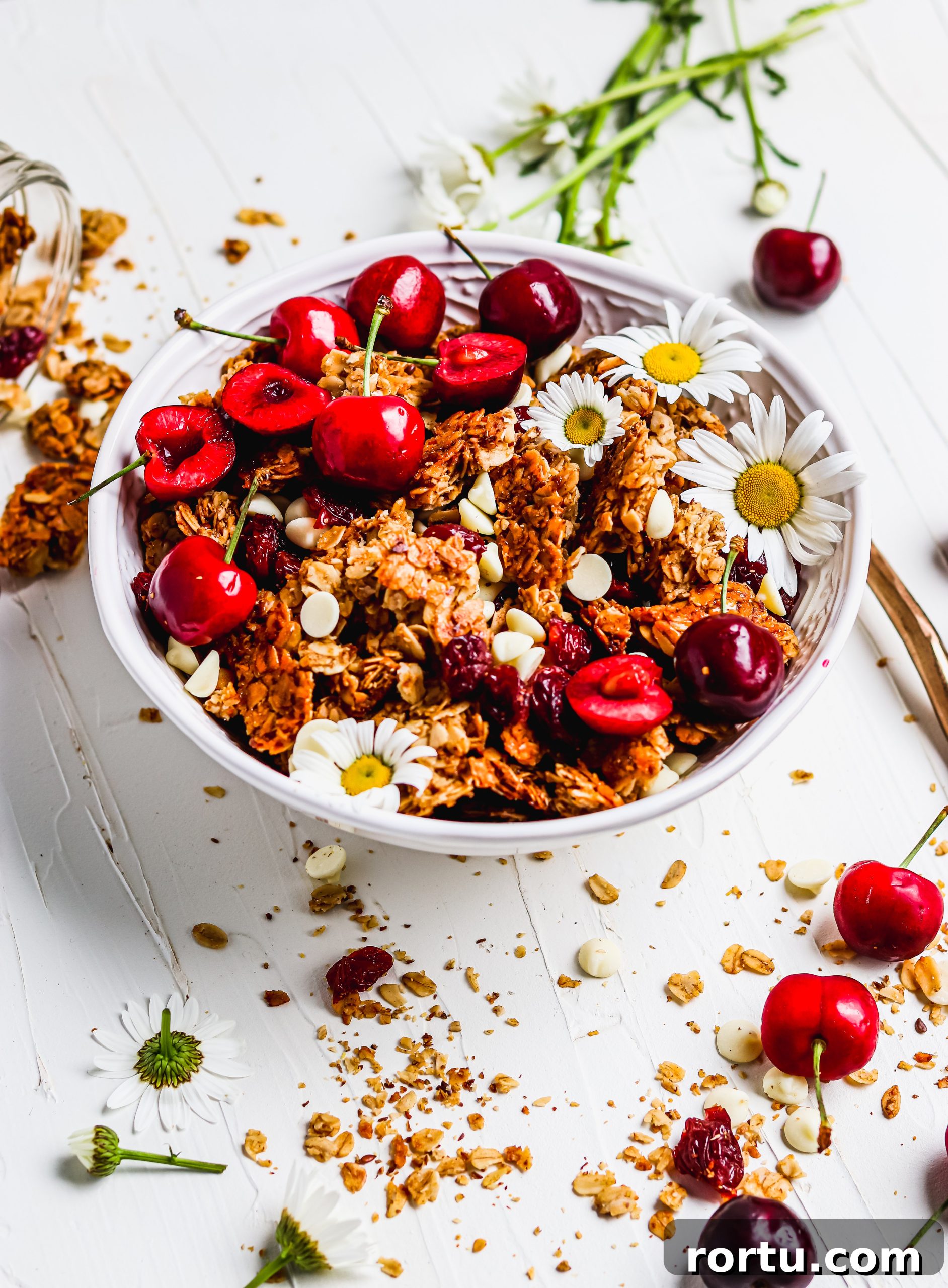 White Chocolate Cherry Granola