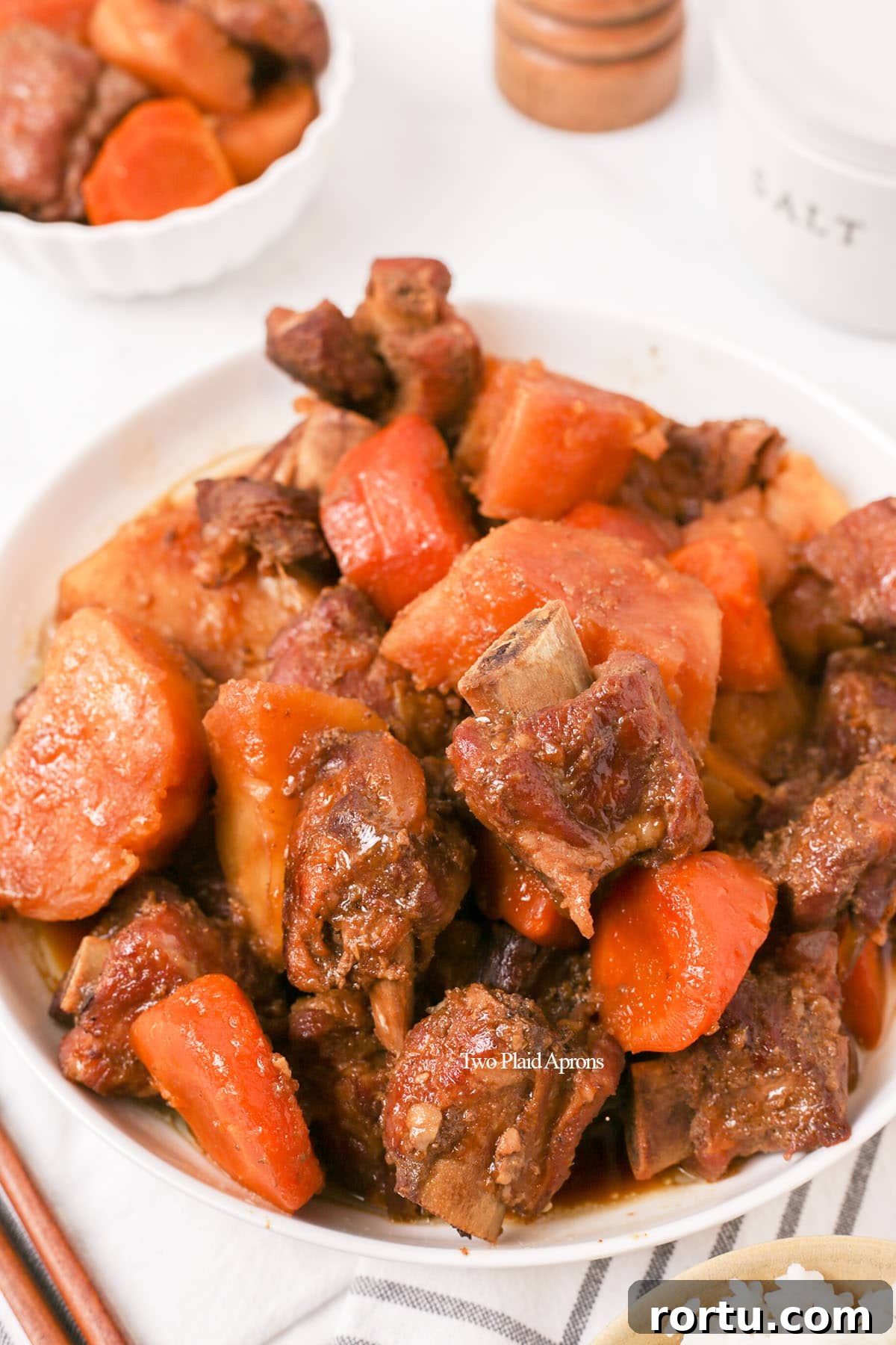 Korean Braised Pork Ribs (Dwaeji Galbijjim) Recipe 2 img 9705 1