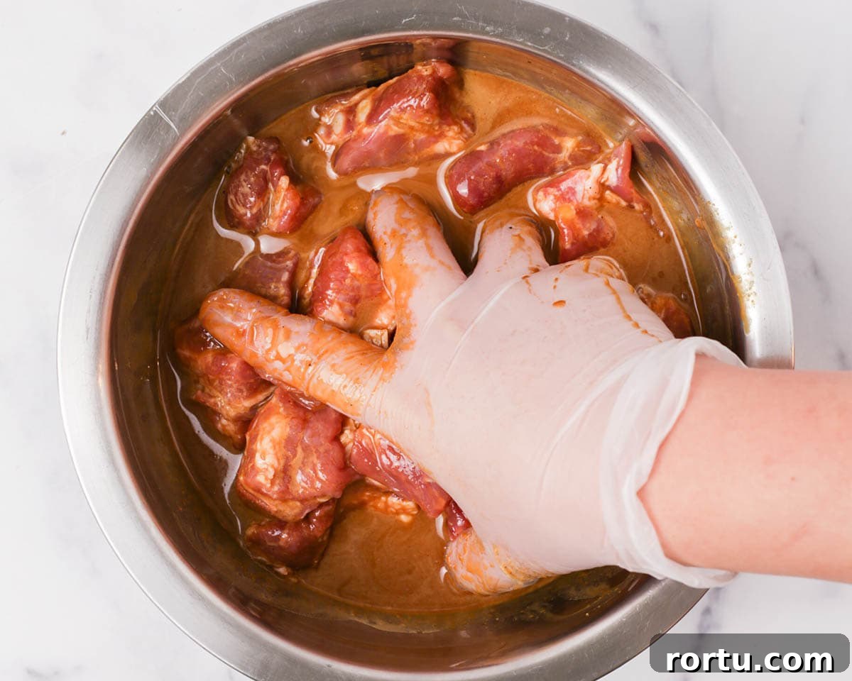 Korean Braised Pork Ribs (Dwaeji Galbijjim) Recipe 7 img 9705 6