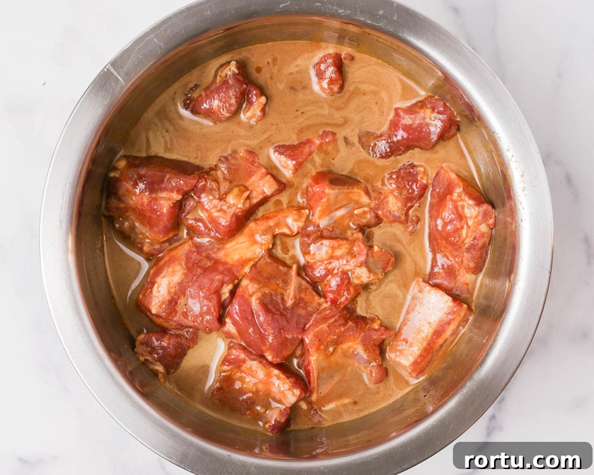 Korean Braised Pork Ribs (Dwaeji Galbijjim) Recipe 8 img 9705 7
