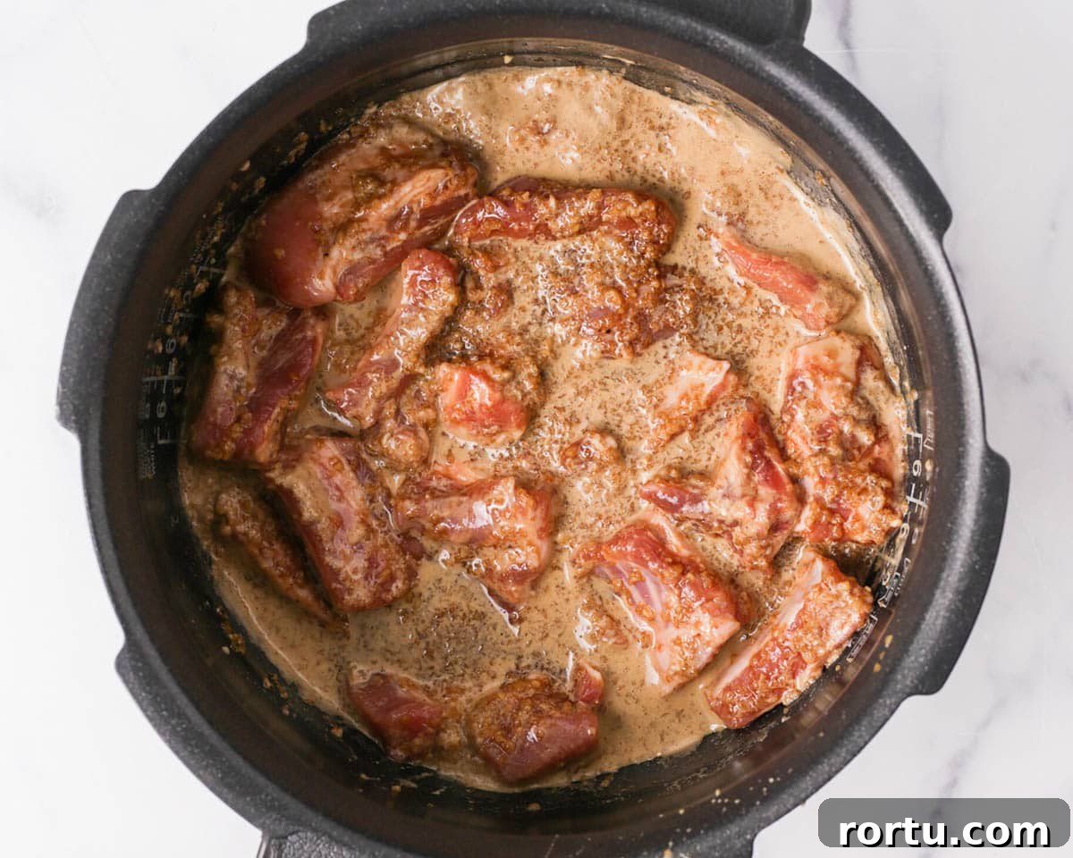 Korean Braised Pork Ribs (Dwaeji Galbijjim) Recipe 10 img 9705 9